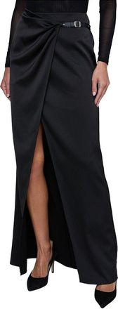 L'agence LAgence Emmarie Buckle Wrap Skirt