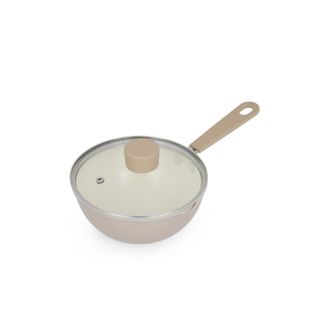 KASANOVA Wok 16 cm Mini Fantasy con coperchio beige