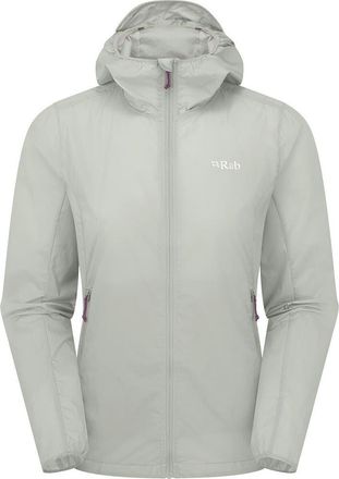 RAB Vital Hooded Windshell - Womens in Light Zinc at Nordstrom, Size X-Small