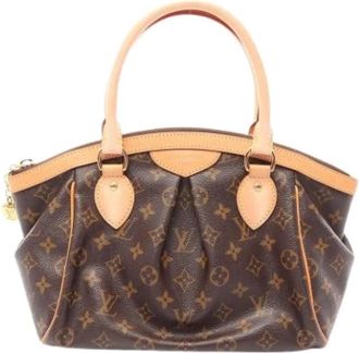 Louis Vuitton Pre-owned Tivoli PM Handtas - Dames - Vintage Handtas - Bruin - ONE Size - Leer - Vintage