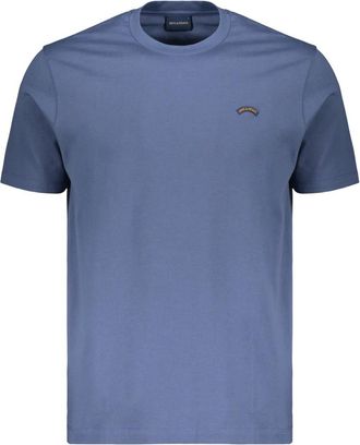 Paul & Shark T-shirt met korte mouwen - Heren - T-shirts - Blauw - 2XL - Katoen - Tops
