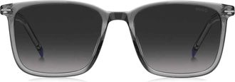 HUGO BOSS Grey Gradient Square Mens Sunglasses HG 1168/S 0KB7/9O 54