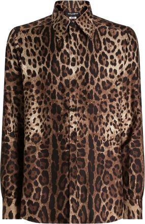 Dolce & Gabbana Leopard-print Shirt