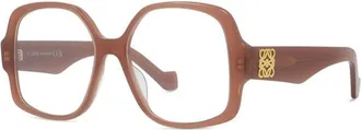 Loewe Ladies Black Square Eyeglass Frames LW50051I 066