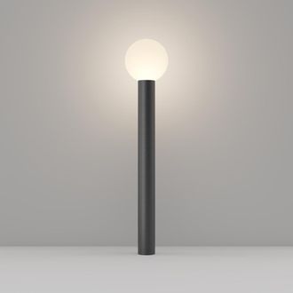 Maytoni Lampada Da Terra Moderna Per Esterno Alluminio Nero 1 Luce E27 60w Ip54 A++