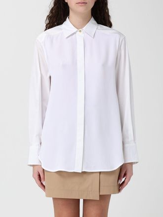Pinko Camicia Pinko in popeline e cr&ecirc;pe