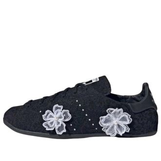 adidas (WMNS) adidas x atmos pink Stan Smith Lo Pro Core Black JR4475