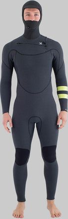 Hurley Hurley Plus 5/3 Hood Wetsuit zwart