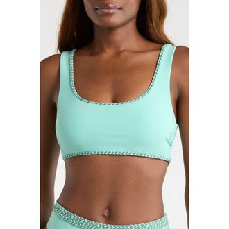 Ramy Brook Maeve Bikini Top in Seaglass at Nordstrom, Size X-Small