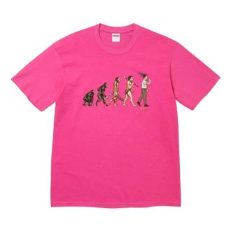 SUPREME SS26 Evolution T-Shirt Fuchsia SUP-SS26-003-FCS
