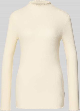 Marc O'Polo Denim Marc OPolo Denim Slim Fit Langarmshirt aus Lyocell-Mix in Offwhite, Gr&ouml;&szlig;e XL