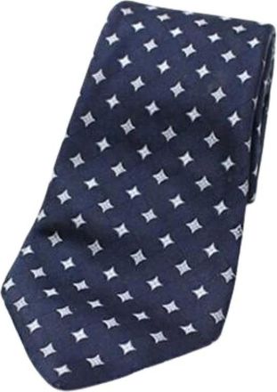 Louis Vuitton Pre-owned Scarves, male, Blue, Size: ONE SIZE Pre-owned Cravat