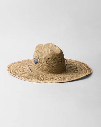 Prada Woven straw hat