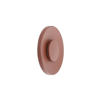 Lucande L&aacute;mpara de pared led exterior de aluminio marr&oacute;n