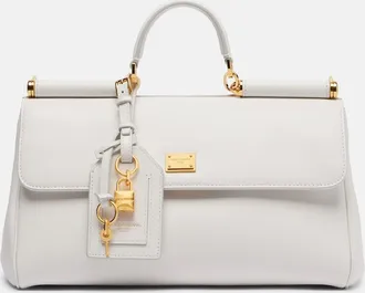 Dolce & Gabbana Sicily Medium leather top-handle bag