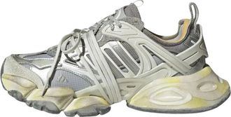adidas XLG Runner Deluxe - Heren - Hardloopschoenen - Grijs - 43 1/3 EU - Leer - Fitness