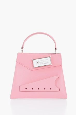 Maison Margiela MM11 Leather Bag with Logoed Clip Fastening Maison Margiela