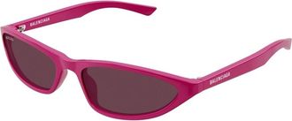 Balenciaga Sunglasses, female, Purple, Size: 59 MM Sunglasses