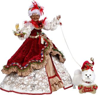 Mark Roberts African American Mrs. Claus Christmas Party in Red at Nordstrom