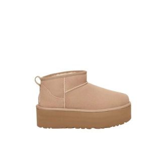UGG Classic Ultra Mini - Dames - Schoenen - Beige - Maat: 40 EU Wol