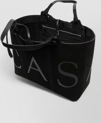 Casadei leather tote bag