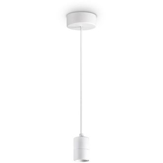 Ideal Lux Set Up Plaf&oacute;n Colgante Slim Blanco - Ideal Lux