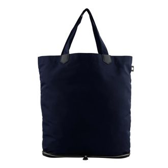Pourchet Tassen, Dames, Blauw, ONE Size, Leer, Travel Petit