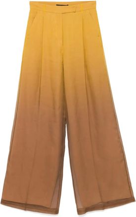 Max Mara Pantaloni Baffo - Giallo