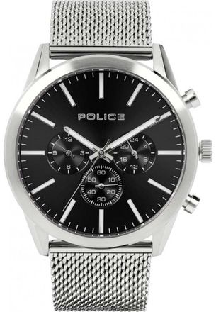 Police 15599JS-02MM Mens Patriot Watch - Silver