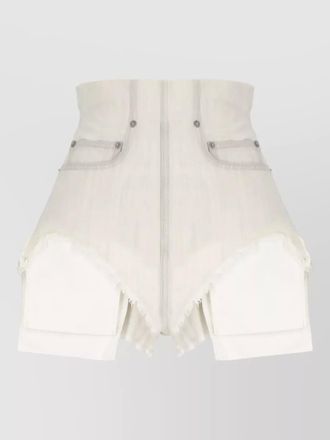 Rick Owens cotton short shorts