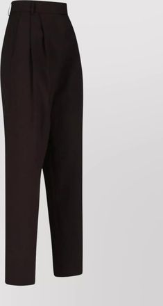 Frankie Shop straight leg trousers with back pocket and pleats