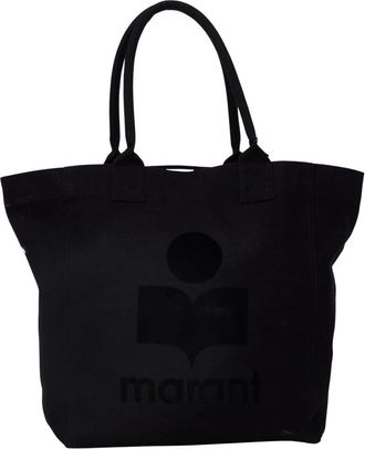 Isabel Marant Tassen, Dames, Zwart, ONE Size, Katoen, Yenky Bag