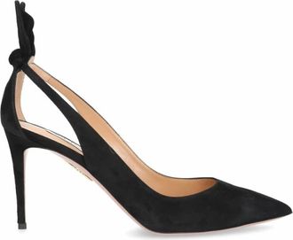 Aquazzura Strik 85 Pumps - Dames - Pumps - Zwart - 40 EU - Su&egrave;de - Schoenen