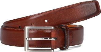 Magnanni Riem 1078 - Heren - Riemen - Bruin - 105 CM - Leer - Accessoires