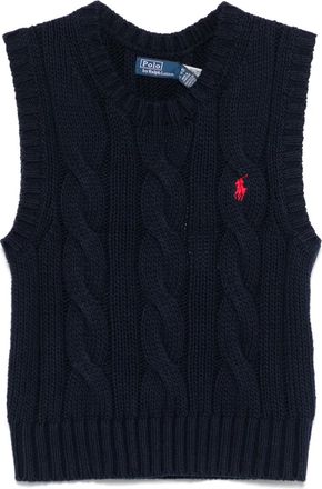 Polo Ralph Lauren Gilet in maglia - Blu