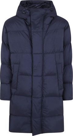 Herno Parkas - Heren - Parka Jassen - Blauw - L - Jassen