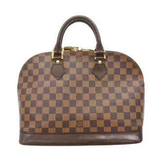 Louis Vuitton Pre-owned Handbags, female, Brown, Size: ONE SIZE Pre-owned Alma PM Handbag