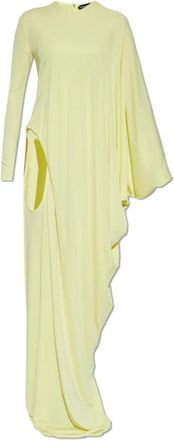 Tom Ford Dames, Jurken, Geel, Maat: 2XS Jersey