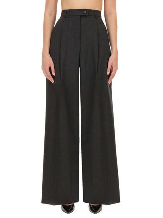 Sportmax Wide-Leg Tailored Pants With High Waist