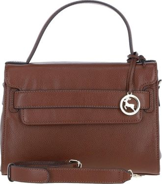 Ashwood Leather Womens Ardora Real Handbag With Detachable Crossbody Strap - Tan - One Size
