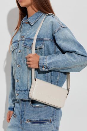 Alexander Wang Shoulder Bag With Logo, Womens, Cream