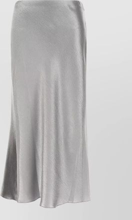Tory Burch satin midi a-line skirt