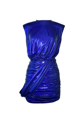 Gigii's Nisha Fall Dress In Navy Peony