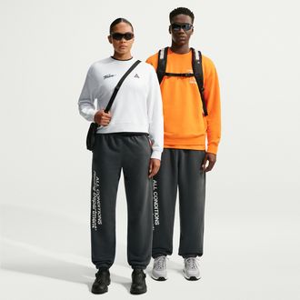 Nike Mens Nike ACG Tuff Fleece Dri-FIT Pants in Grey | IU8172-070