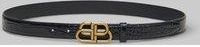 Balenciaga Bb Thin Belt 25