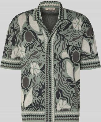 Only & Sons Relaxed Fit Freizeithemd aus Baumwoll-Mix Modell DUKE in Hellgruen, Gr&ouml;&szlig;e XXL