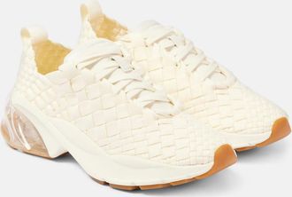 Tory Burch Good Luck woven trainers