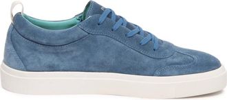 Panchic Schoenen, Heren, Blauw, 40 EU, Suède, Suede Veterschoenen