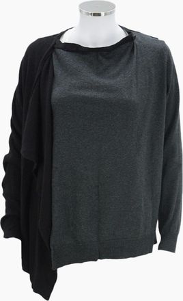 Diesel Womens DIESEL M VANVAN Womens Open Cardigan Black Ladies Jumpers Casual Knitted Sweater - Size: 10/8