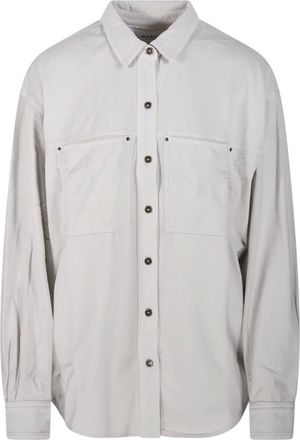 Isabel Marant Mujer, Blusas y Camisas, Beige, Talla: S